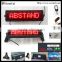 calling fixed ABSTAND courtesy words rear window suction cups LED car message display                        
                                                Quality Choice