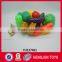 plastic cartoon spell cut toy pizza toy for kids