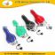 Durable dual usb mobile car charger Portable Retractable Car Charger