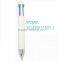 4 colors Ball pen with white barrel customer logo for promotion & gift