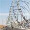 Professional manufacture diamond razor wire mesh fence, barbed wire fence