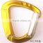 Classic Aviation Aluminum Sports Carabiner With Snap Hook For Climbing Use