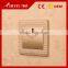 PC gold color Hotel switch hotel room insert key for power wall switch