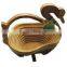 2015 New design natural bamboo frog shape floding basket with handle