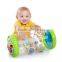multi-color eco-friendly plastic inflatable baby step roller toy