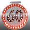 road safety products reflective led solar traffic signs