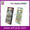 Unbreakable waterproof 2d sublimation cell phone case for Huawei P7