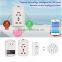 Intelligent Wifi Wireless Remote Control Plug Sockset ,Europe Standard 2000w