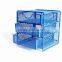 metal big mesh hole small 3tier school desk drawer