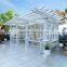 garden metal framed pergola