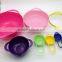 sweet color mixing bowl 8pcs set