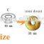 commercial donut frying machine , small donut making machine full automatic