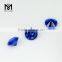 Wuzhou Small Size Factory Price Wholesale Diamond Cut Blue Nano Gemstone