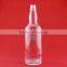 Custom liquor glass bottle made fancy glass wine bottle 750 ml colored liquor bottle