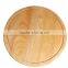 Round wooden cake plate with lid, cake sever with cover AC004