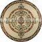 Museum hall floor decoration waterjet natural stone murals