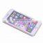 hard back luminous liquid sand case for apple phones