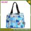 Stylish Designs Printing Flower carry baby diaper bag for mom