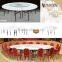 Wholesale stainless steel restaurant banquet table aluminum chair banquet chairs and tables