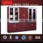 Hot Sale Affordable file cabinet, office cabinet design with glass and wood mixing HX4907