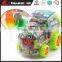 15g Jelly Cup In Cartoon Locomotive Jar