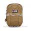 Khaki Outdoor Running Sport Armband Wrist Bag for 4.3 inch Gym Mobile Phone Arm Holder