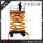 used in changing of street lights scissor lift pallet jack