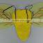 Hot sale yellow beautiful bee shape wing natural animal wing