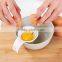 Plastic Egg Yolk White Separator with TPR clip