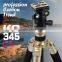 Inverse folded design travel professional pure carbon fiber DSLR digital high quality camera tripod