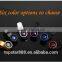 Popular 3 in 1 Fish Eye +Wide Angle+ Marco Clip Lens , Plastic Magnifying Lens
