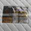Thin natural latex knitted fabric zipper off removable cover mattress