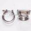 T4 turbo flange To 3" V-band Conversion Adaptor with V Band clamp kits