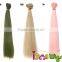 25cm*100cm High-temperature Wire Straight Doll Hair Extension DIY American Girl Doll Wig