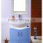 HZ manufacture best selling floor-standing metal legs white bathroom vanity cabinet import