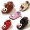 Custom design wholesale leather baby shoe baby boot leather baby booties toddler shoes