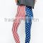 America Flags Print Women 's legging pencil Tight legging pants