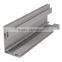 Frameless 65mm single side light box aluminum extrusion profiles