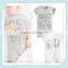 Summer style baby romper baby boys girls clothing letter printing casual short-sleeved kids clothes