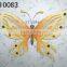 XY09-0498 wrought iron butterfly handmade for home garden outdoor patio metal crafts wall decorations wholesale