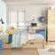 Foshan factory supply modern design solid wood kids bed
