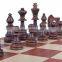 CHW24 Staunton Wooden Chess Pieces Std # 6 in wooden box