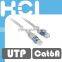 Cat5e CM UTP Stranded Round Molded Patch Cord Cable