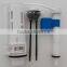 Silent cistern fill valve botton entry