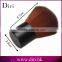 Fashional aluminium handle flat nylon kabuki makeup brush