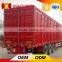 3 Axles Large Refrigerated Truck Body with double side door