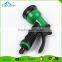 Factory outlet plastic 6 patterns portable water sprayer garden hose nozzle