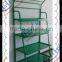 Heavyduty Mobile Multiuse Iron Flower Shop Rack Shelf