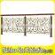 Floor Mounted Indoor Stairs Carving Decorative Aluminum Railing
