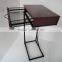 New Design metal folding coffee table with drawers Sofa Side Table